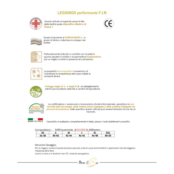 Leggings performanti Monesse